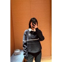 루이비통 25Ss 봄여름 신상품 자카드 배지 폴로 고급 스웨터  (해외배송)