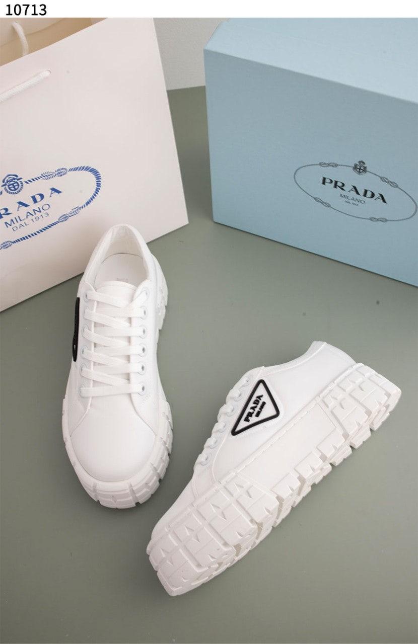 프라다 Double Wheel Re-Nylon gabardine sneakers (국내배송)