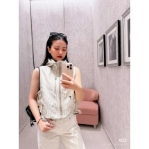 디올 올드 플라워 후드 조끼 (해외배송)