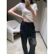 발렌티노 마이크로 로고 드로스트링 레이스 홀로우 캐주얼 바지 (해외배송)
