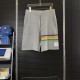 톰브라운 레인보우 원사 염색 4바 반바지 (해외배송)