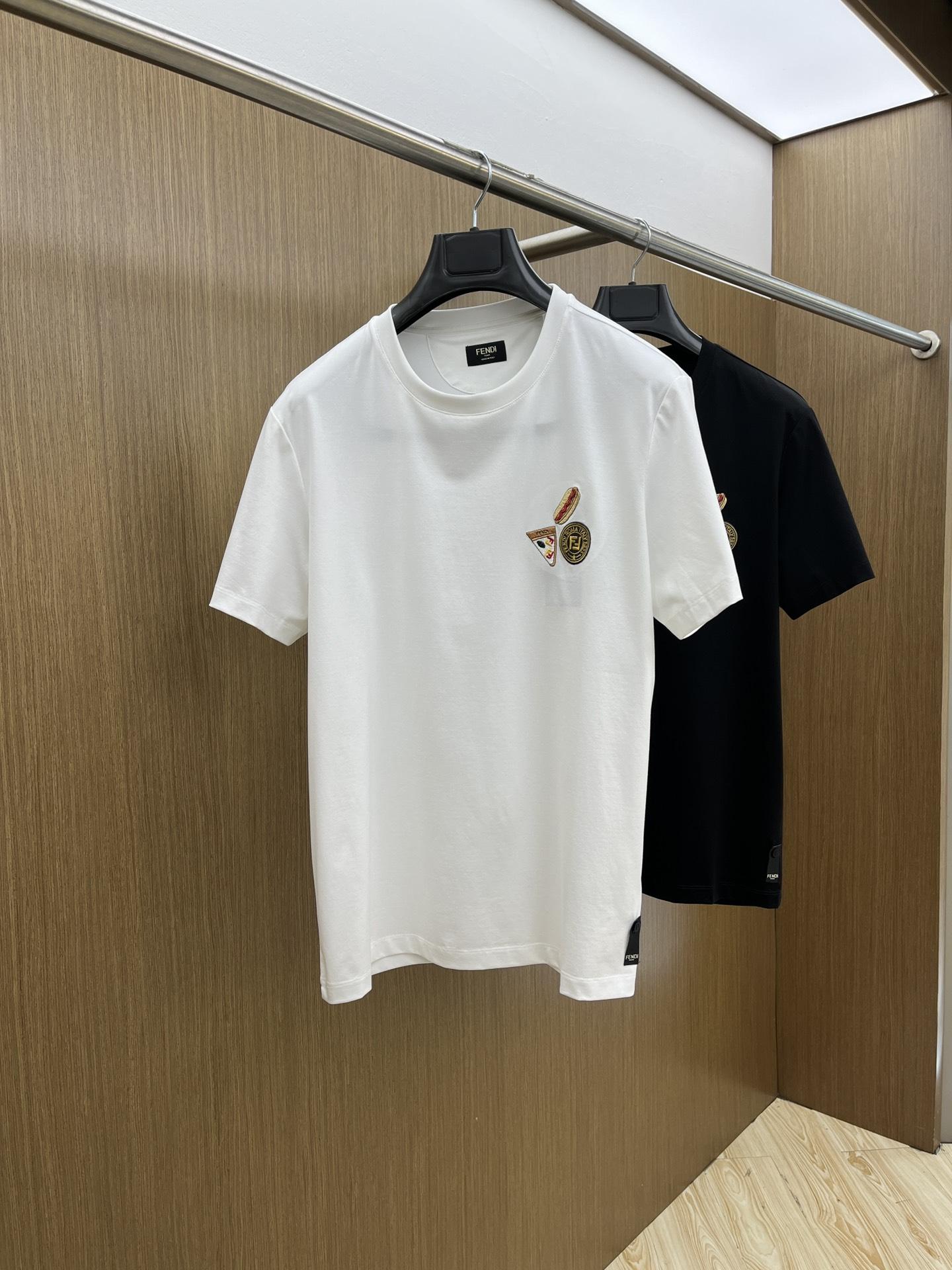펜디 라운드넥 반팔 (해외배송)