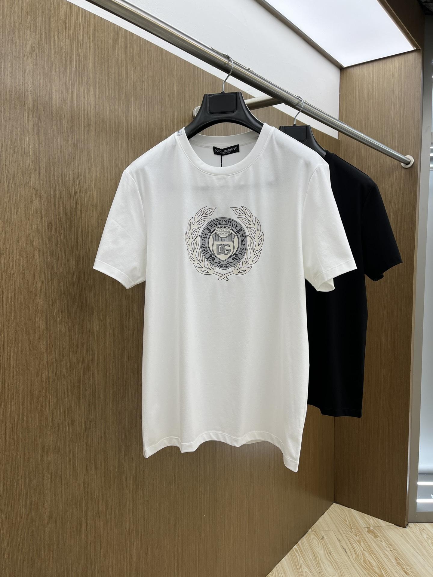 돌체앤가바나 라운드넥 반팔 (해외배송)