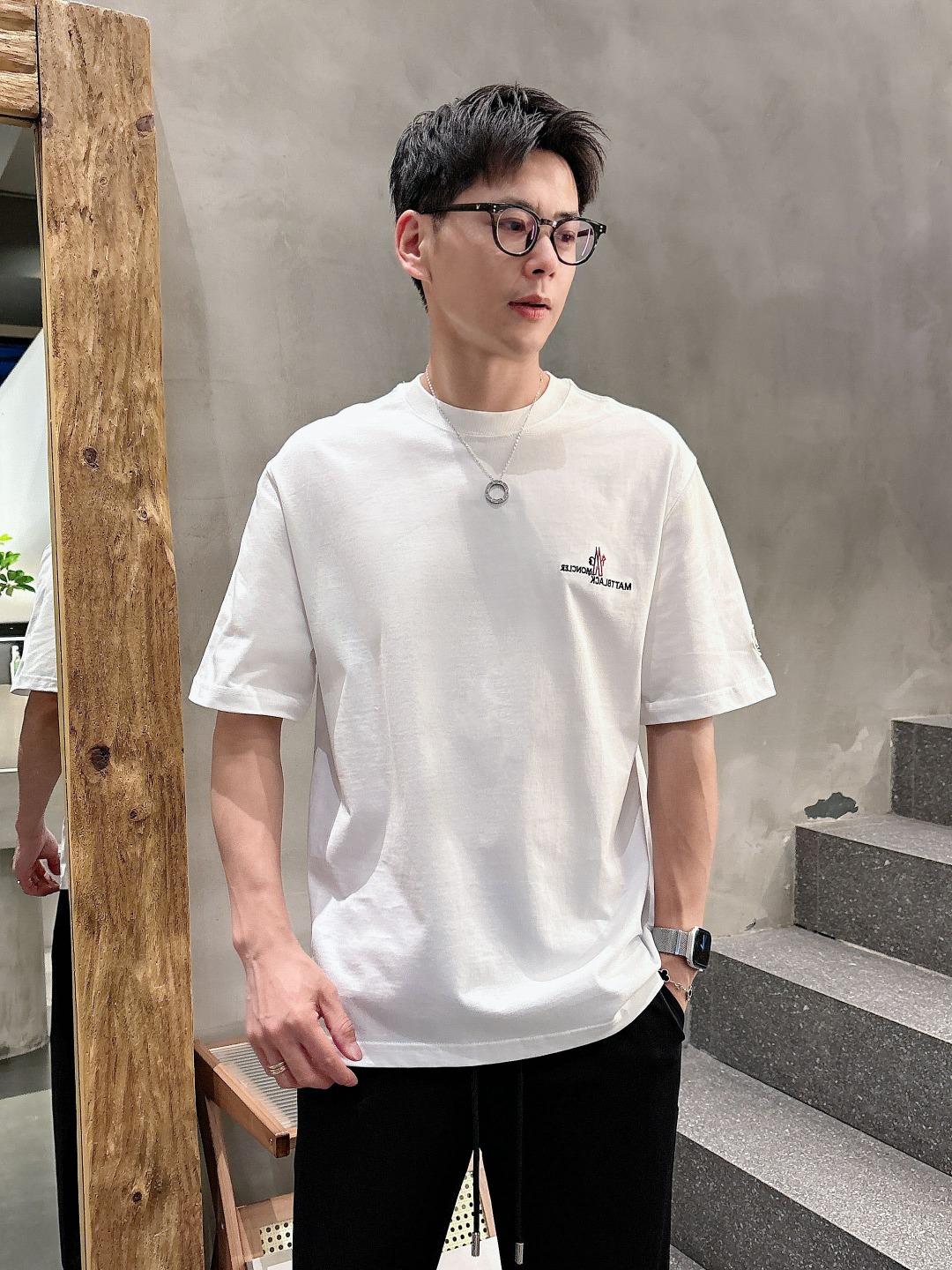 몽클레어 라운드넥 반팔 (해외배송)