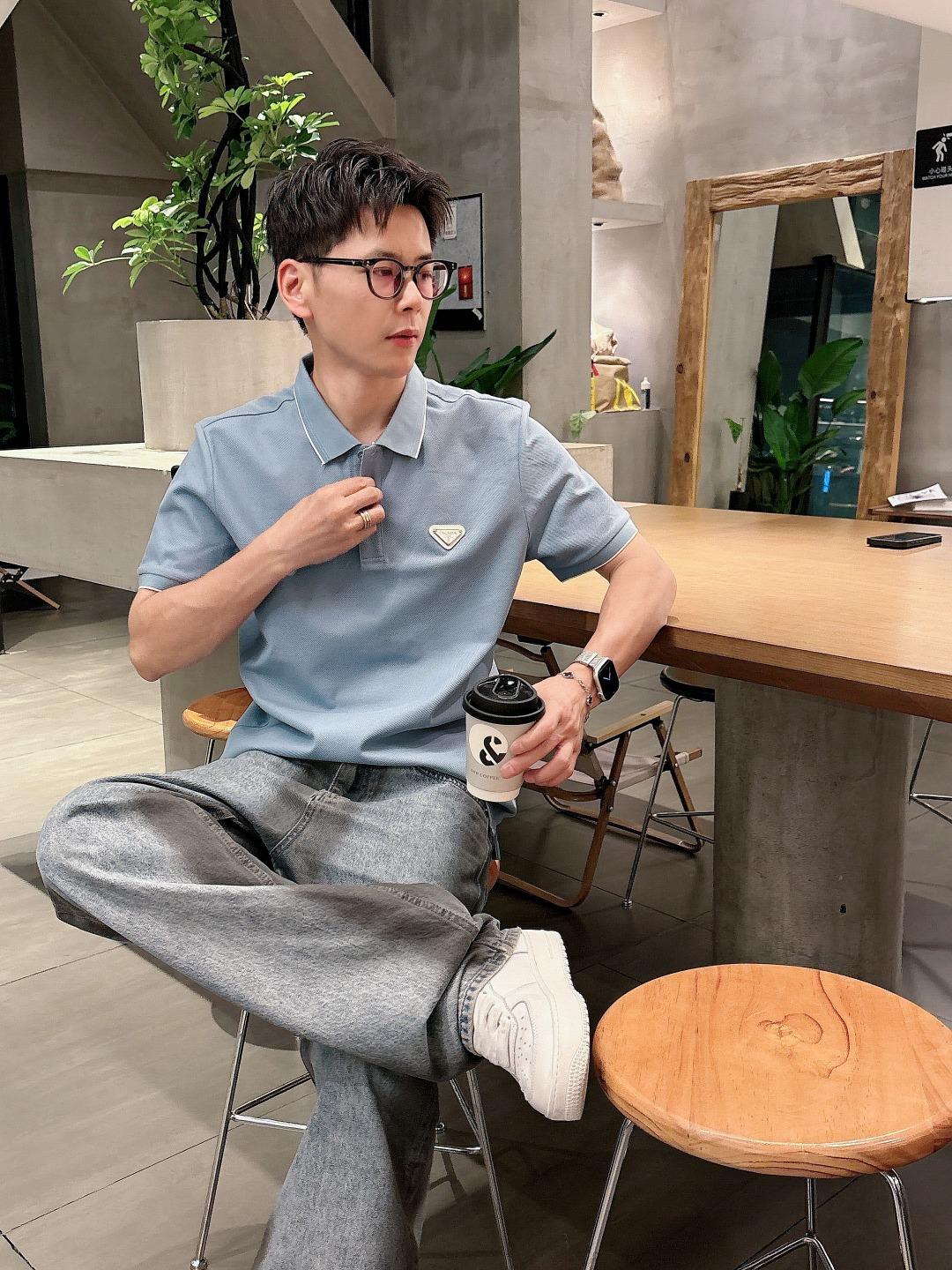 프라다 폴로 반팔 (해외배송)
