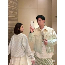 루이비통 컬러 모자이크 데님 남녀공용  (정품급 해외배송)