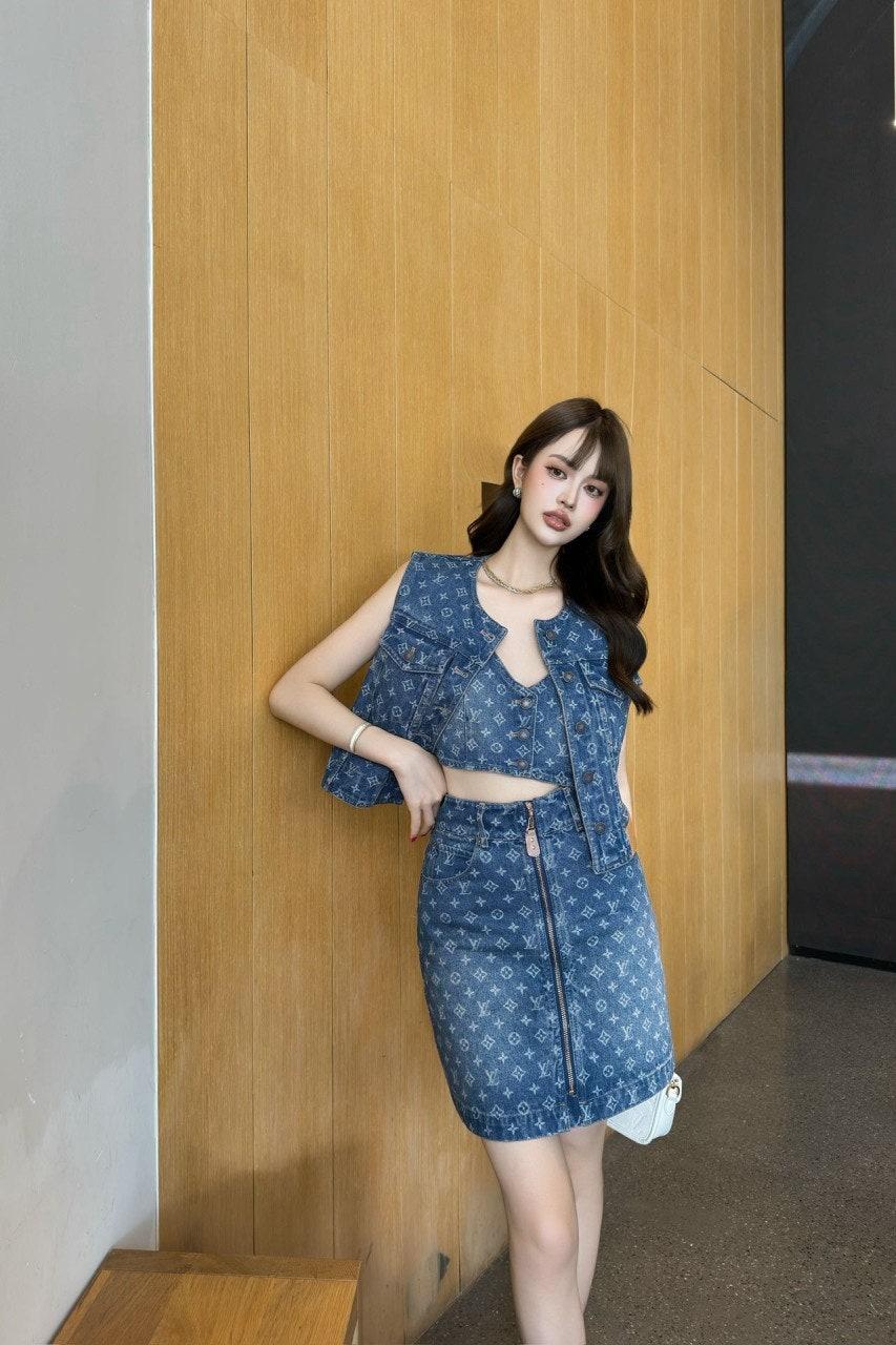 루이비통 데님 베스트 (해외배송)
