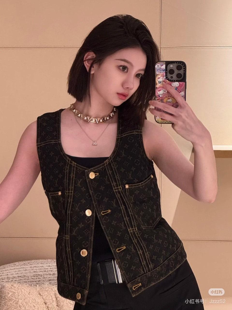루이비통 데님 조끼 (해외배송)