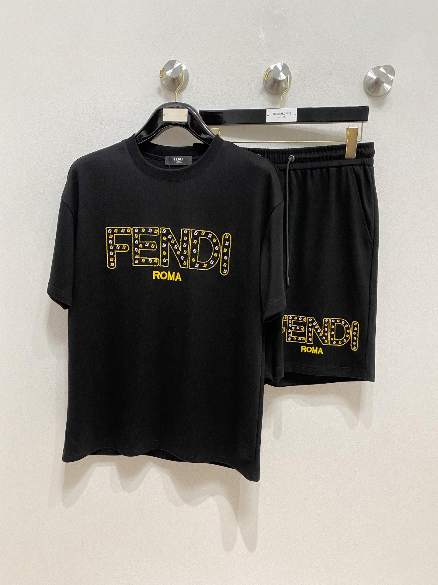 펜디 반팔 반바지 세트 (해외배송)
