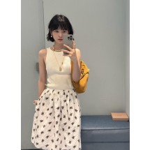 미우미우 리넨 레이스 스커트 (해외배송)