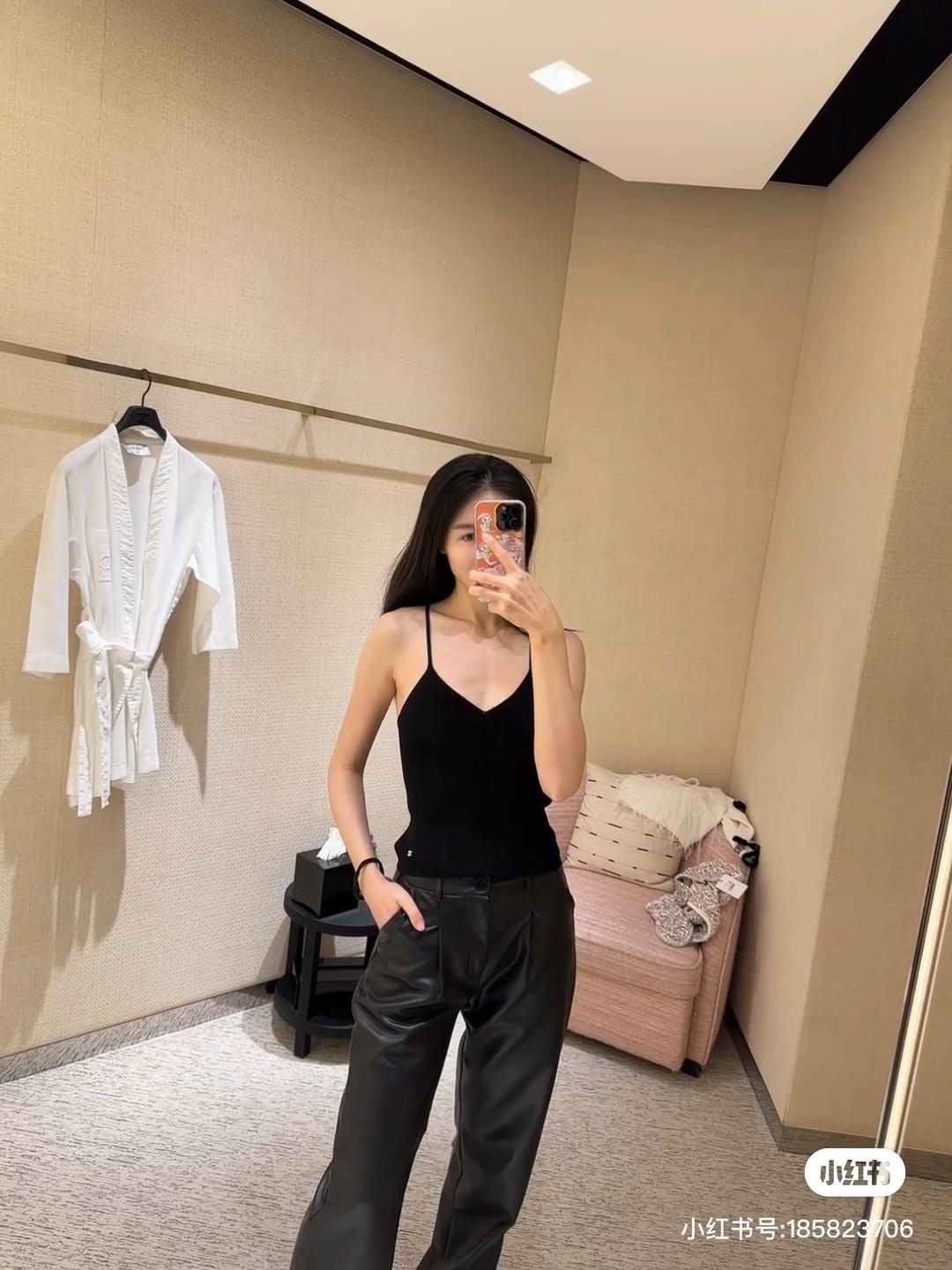 샤넬 메이드 우븐 얀 다이아몬드 버클 캐미솔 2컬러 (정품급 해외배송)