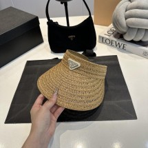 프라다 삼각로고 썬캡 바이저 (국내배송)