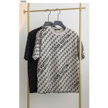 루이비통 멀티로고 크루넥 반팔 (국내배송)