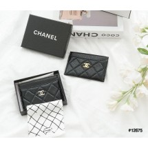 샤넬 클래식 캐비어 카드 홀더 (국내배송)