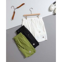 몽클레어 로고 패치 스웨트 쇼트팬츠 (국내배송)