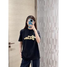 루이비통 라피아 레터 자수 라운드넥 반팔 (해외배송)