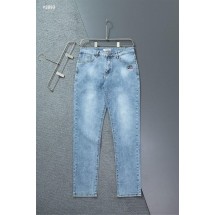 로에베 아나그램 자수 워싱 데님 팬츠 (국내배송)