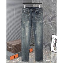 크롬하츠 멀티 로고 워싱스판 데님진 (국내배송)