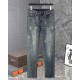 크롬하츠 멀티 로고 워싱스판 데님진 (국내배송)