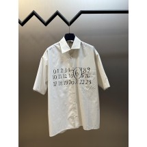 메종마르지엘라 디지털 프린트 콘트라스트 셔츠 (해외배송)