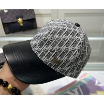 디올 로고 자가드 볼캡 (국내배송)