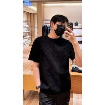 루이비통 LV 패치워크 자카드 울 반팔 (해외배송)