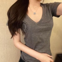 크롬하츠 V넥 반팔 (해외배송)