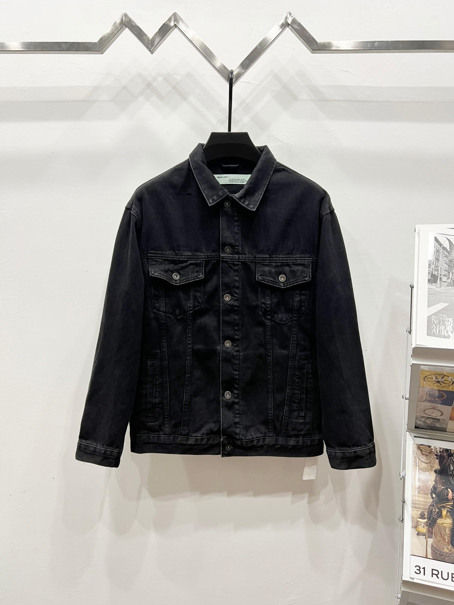 오프화이트 데님 재킷 (해외배송)