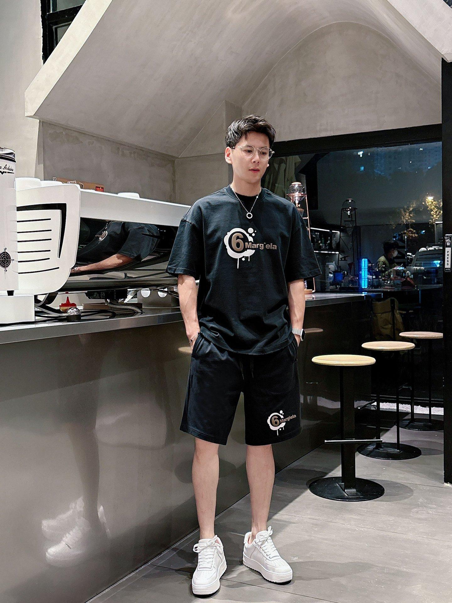메종마르지엘라 반팔 반바지 세트  (해외배송)