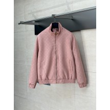 루이비통 로고 가죽 재킷 (해외배송)