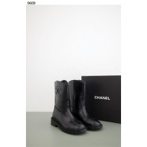 샤넬 Chanel High Boots Calfskin & Black (국내배송)