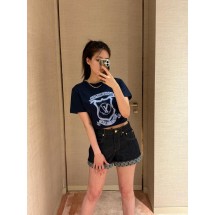 루이비통 올드 플라워 프린트 데님 반바지 (해외배송)