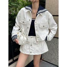 미우미우 데님 재킷 2컬러 (해외배송)