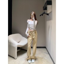 미우미우 로고 레터 데님 진 (해외배송)