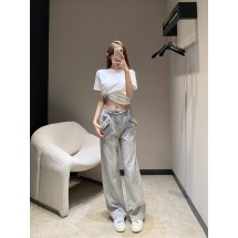 로에베 플랩 백포켓 자수 레터링 데님 팬츠 (해외배송)