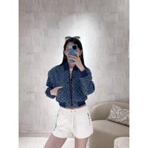 루이비통 레이저 프린트 데님 숏 재킷 (해외배송)