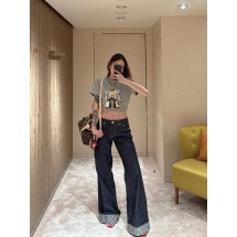 루이비통 커프드 데님 스트레이트 진 (해외배송)