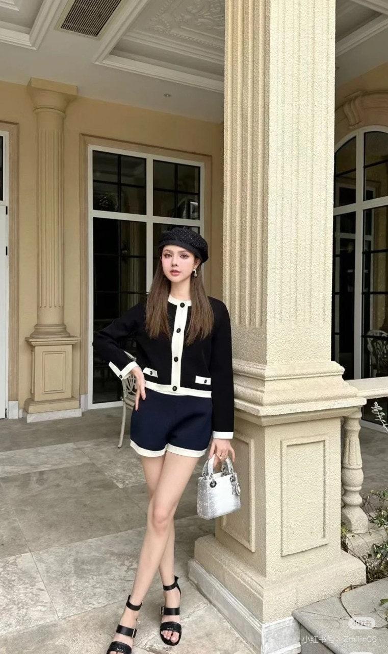 디올 25 초가을 최신 숏 카디건 재킷 (해외배송)