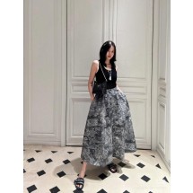 디올 정글 애니멀 롱 스커트 (해외배송)