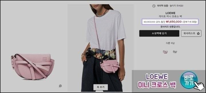 로에베 가방 (국내배송)