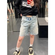 메종마르지엘라 MM6 라벨 데님 반바지 (해외배송)