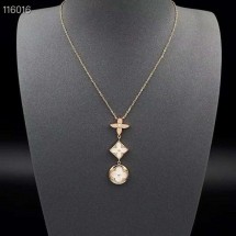 루이비통 LV 패턴 펜던트 줄 목걸이 (국내배송)