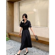몽클레어 포켓 반팔원피스 (국내배송)
