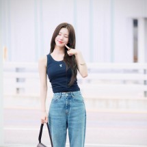 아미 코튼 골지 나시티 (국내배송)