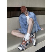 루이비통 집업 데님 워크 재킷 (해외배송)