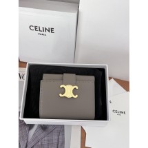 셀린느 빅투아르 소프트 카우하이드 가죽 지갑 (해외배송)