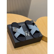 돌체앤가바나 D&G 송아지 가죽 남성용 슬리퍼 (해외배송)