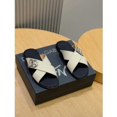 돌체앤가바나 D&G 송아지 가죽 남성용 슬리퍼 (해외배송)