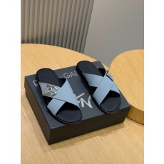 돌체앤가바나 D&G 송아지 가죽 남성용 슬리퍼 (해외배송)