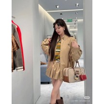 미우미우 25FW 코튼 트윌 봄버 재킷 (정품급 해외배송)